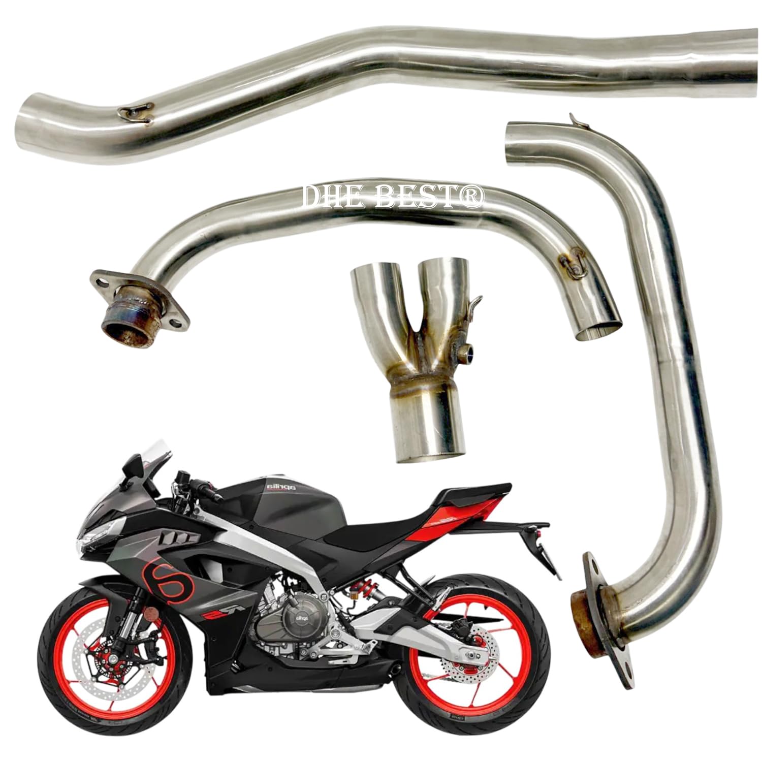 1995s Sper Rare! 【 KOIZUMI 】Pipe Pendant Dhe Best Precision Weld Exhaust Silencer Stainless Bend Pipe Rust
